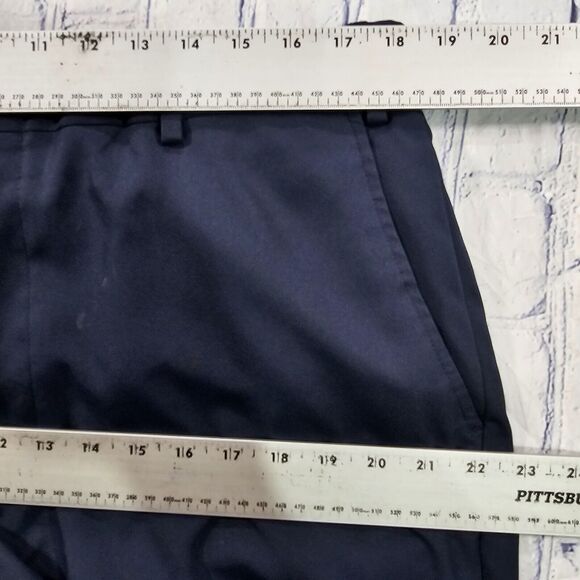 Jos A. Bank MENS SIZE 36X29 Leadbetter Golf Pants Navy Tailored Slacks Athletic - Picture 2 of 11